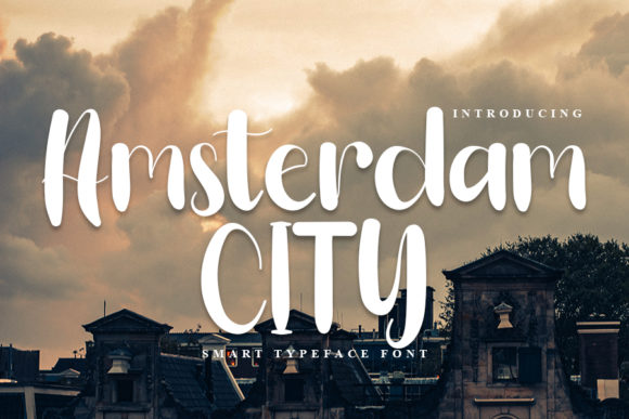 Amsterdam City: A Modern Handwritten Font for Business