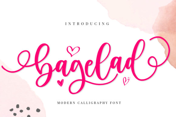 Bagelad: A Sweet Handwritten Font for Web Design