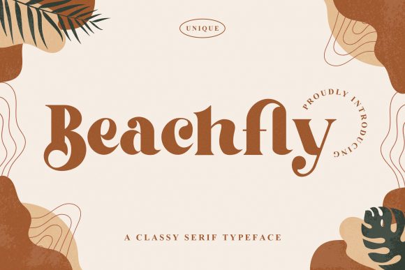 Beachfly: A Retro Serif Font for Your Brand