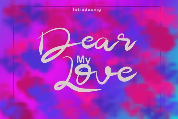 Dear My Love: A Timeless Script Handwritten Font Review