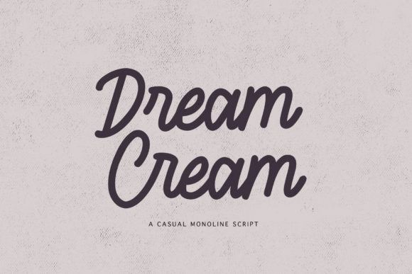 Dream Cream: A Delicate Script Handwritten Font for Editorial Design