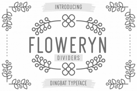 Floweryn Dividers: Elegant Dingbats for Web Design