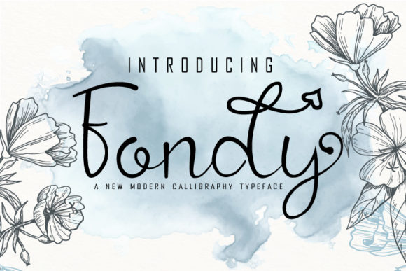 Fondy: A Luxury Handwritten Font for Makers