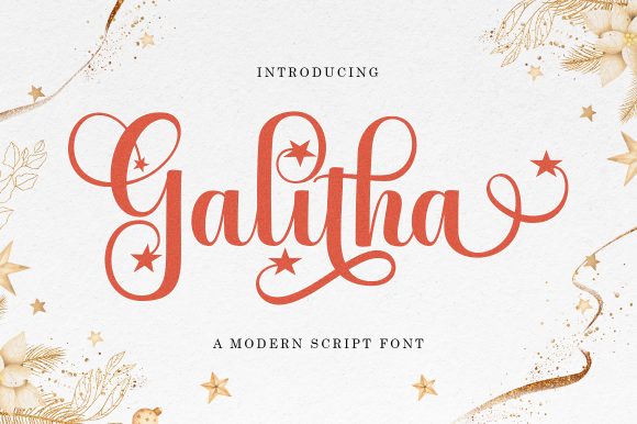 Galitha: A Quirky Script Handwritten Font for Web Design