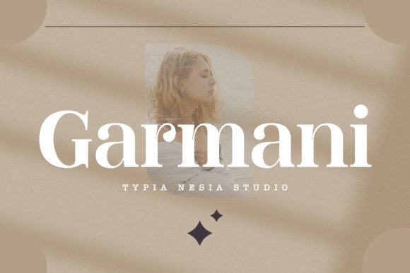 Garmani: A Bold Serif Font for Editorial Design