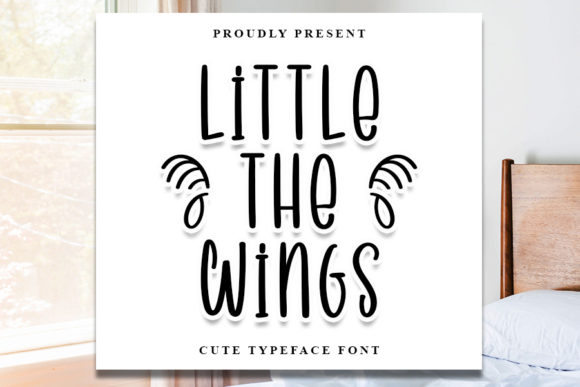 Little the Wings: A Dainty Script Font for Branding
