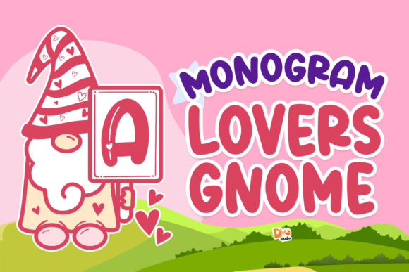 Monogram Lovers Gnome: A Jolly Decorative Font Review