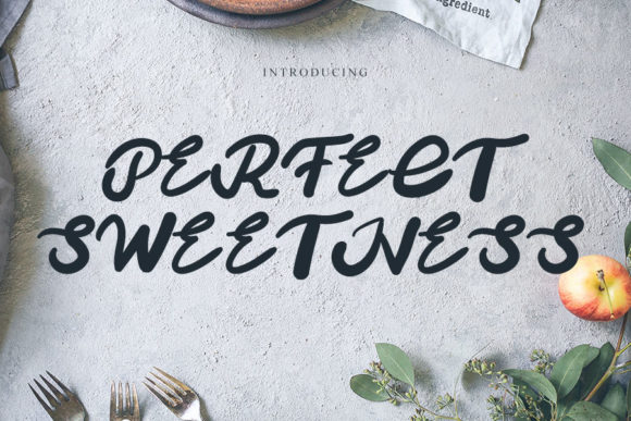 Perfect Sweetness: A Handwritten Font for Makers