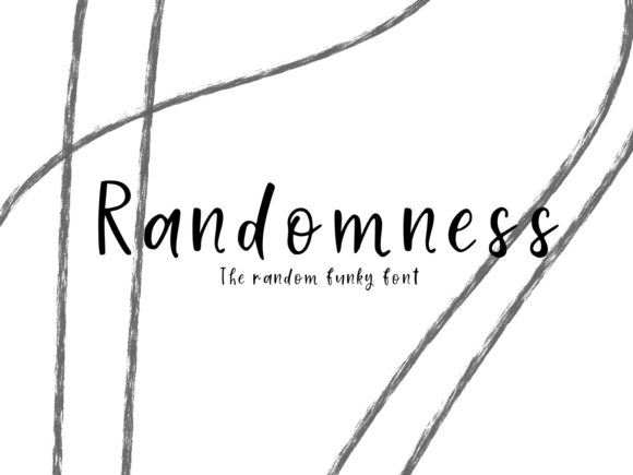 Randomness: A Cute Handwritten Font for Web Design