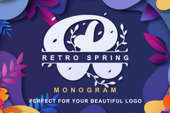 Retro Spring: A Charming Decorative Font for Designers