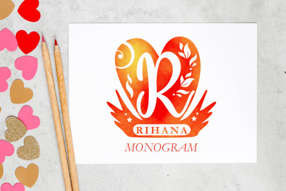 Rihana Monogram: A Romantic Decorative Font Review
