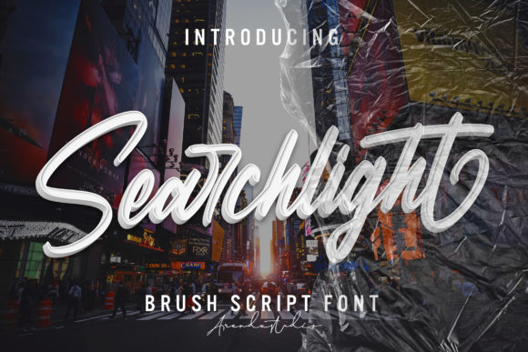 Searchlight: A Premium Handwritten Font for Makers