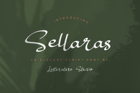 Sellaras: A Luxury Script Handwritten Font for Campaigns