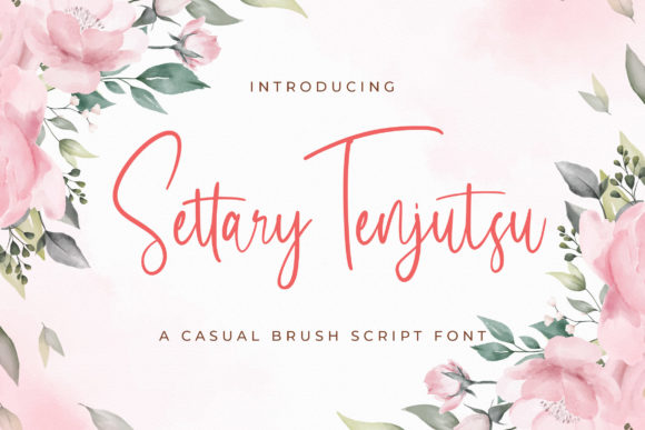 Settary Tenjutsu: The Elegant Script Font for Small Brands