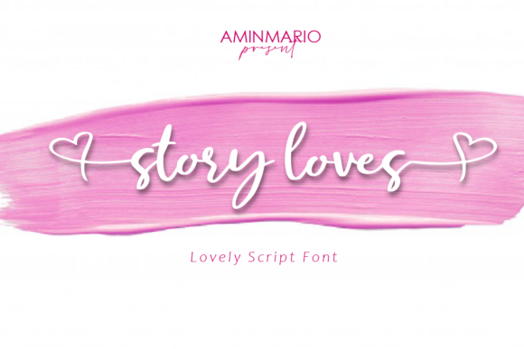 Story Loves: A Cute Handwritten Font for Campaigns