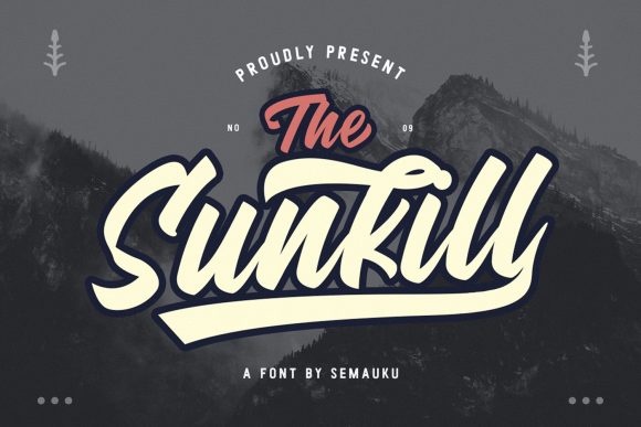 Sunkill: A Premium Script Handwritten Font Review