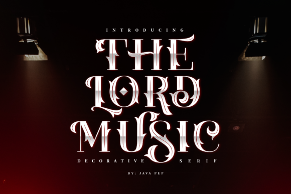 The Lord Music: An Elegant Decorative Font for Marketers