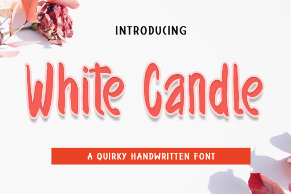 White Candle: A Sweet Handwritten Font for Brands