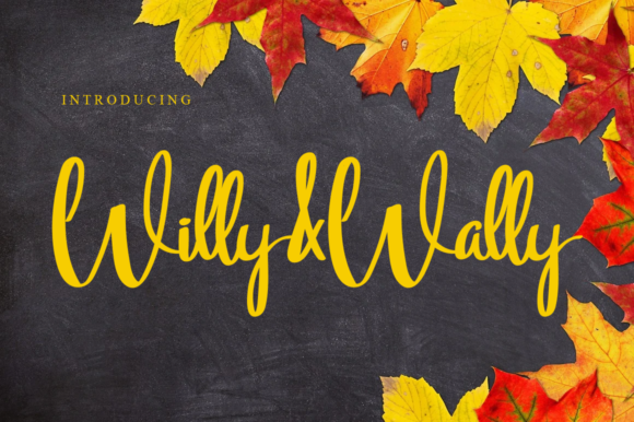 Willy Wally: A Fresh Handwritten Font for Makers