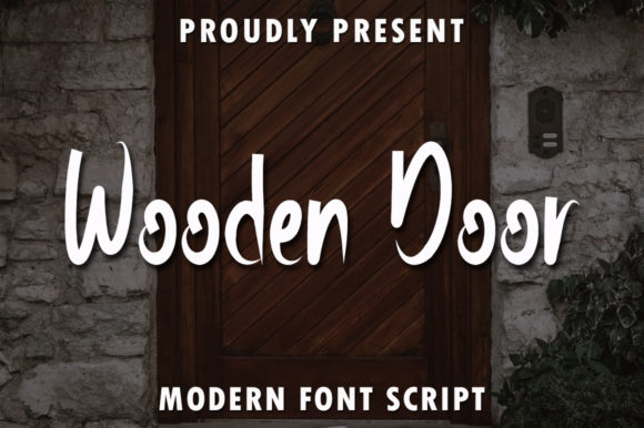 Wooden Door: A Quirky Handwritten Font for Web Design